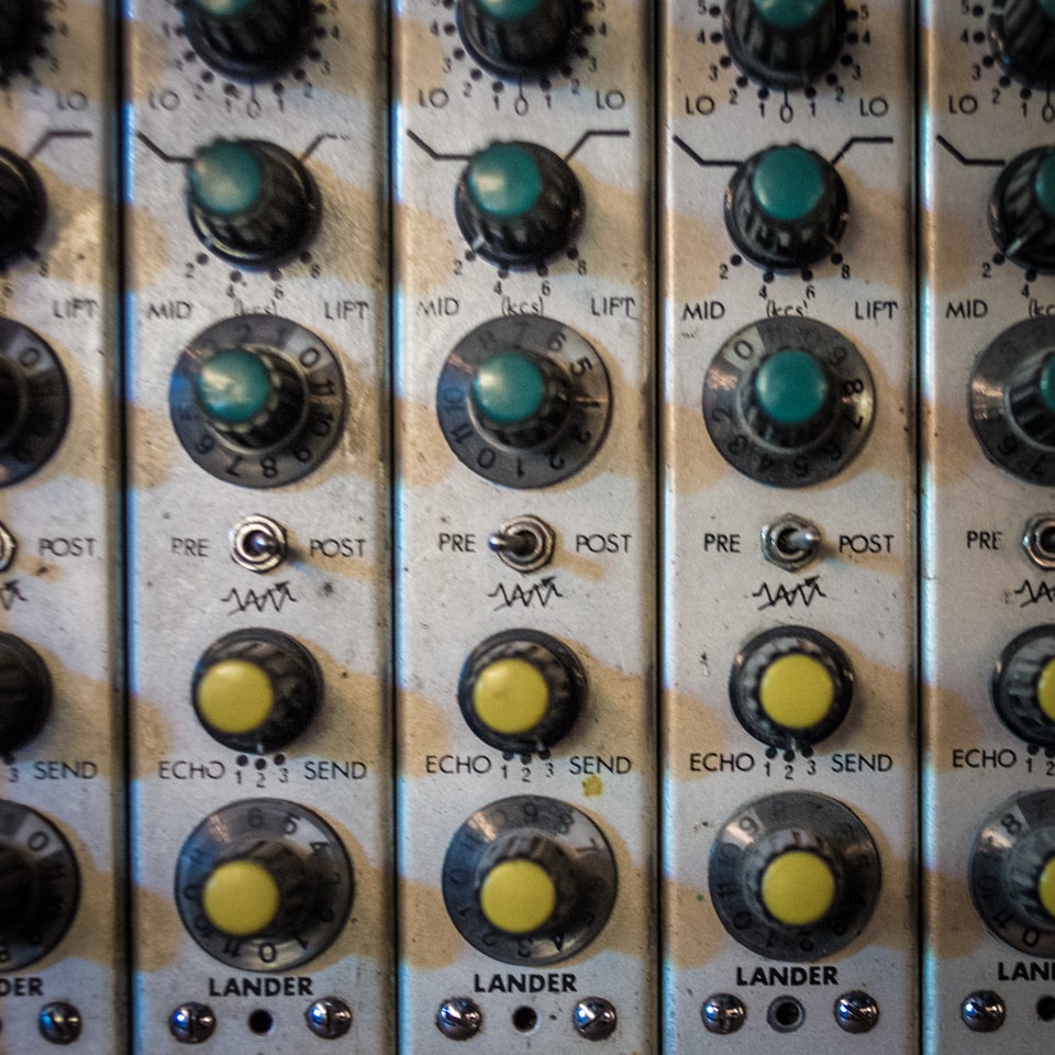 Studio equipment for drum set lessons Studio equipment for drum set lessons